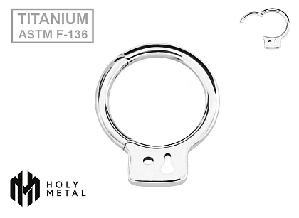 Кольцо-кликер Hundcuff 1.2 мм (16 G)